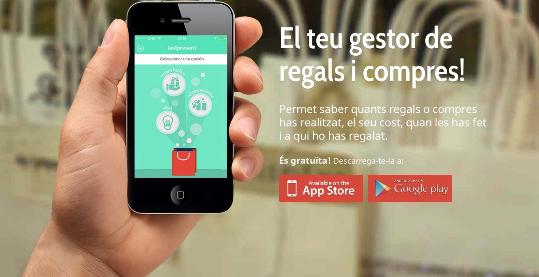 EIX. Una parella de vilafranquins crea la primera app per gestionar llistes de regals