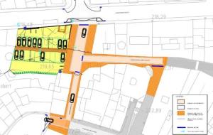 EIX. Vilafranca converteix en aparcament un solar entre els carrers Ponent i Sant Pau