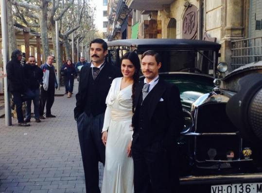 Diagonal TV. Vilafranca, plató de rodatge de la nova sèrie de TVE i TV3