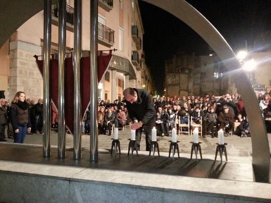 Ajuntament de Vilanova. Vilanova recorda les víctimes de l'holocaust