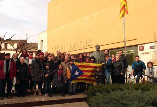 ERC. Visita a l'espai Macià de les Borges Blanques