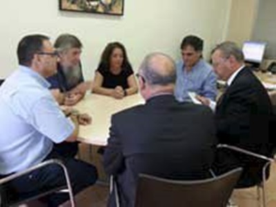 Generalitat de Catalunya. Visita del delegat del Govern al municipi de Sant Pere de Ribes