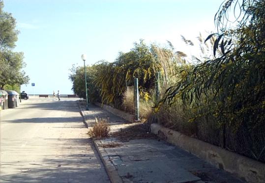 ICV El Vendrell. Vorera del carrer Jaume Balmes 