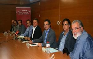 10 consells comarcals van acordar constituir-se com a grup de treball per negociar amb la Generalitat un marc global de relació. CC Alt Penedès