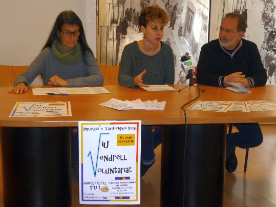 Ajuntament del Vendrell. 13 entitats sense ànim de lucre organitzen la 2a Trobada dAssociacions de Voluntariat del Vendrell