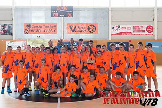 3ª edició del Campus Internacional d’handbol 'Víctor Tomàs'. Eix