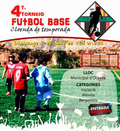 Eix. 4rt Torneig de futbol base CE Olivella