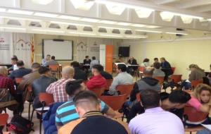 96 entrevistes de treball en format exprés es van realitzat al networking en el marc del cicle “Vilafranca, capital humà”. Ajuntament de Vilafranca