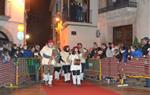 Cavalcada dels Reis a Vilanova i la Geltrú 2015. Els músics arriben al castell de la Geltrú per rebre els Reis
