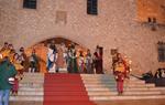 Cavalcada dels Reis a Vilanova i la Geltrú 2015. Els Reis surten del Castell de la Geltrú per iniciar la cavalcada