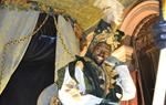 Cavalcada dels Reis a Vilanova i la Geltrú 2015. La carrossa del rei Baltasar