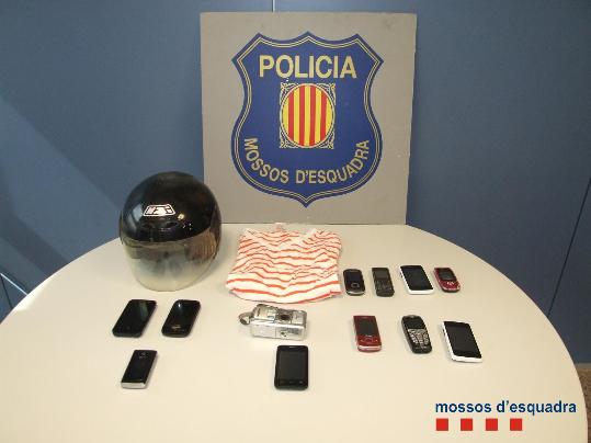 A presó l’autor de dues estrebades a Vilanova. Mossos d'Esquadra