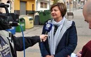 Abigail Garrido a la roda de premsa