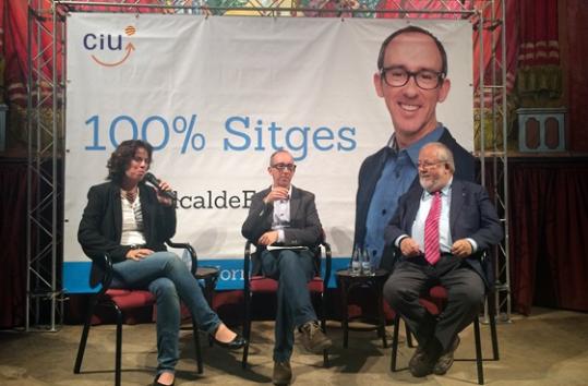 CiU. Acte polític de CiU a Sitges, amb Salvador Esteve