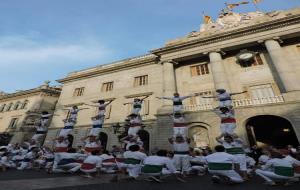 Actuació dels falcons de Vilafranca a Conferència Internacional d'ONG acreditades per la UNESCO per la Salvaguarda del Patrimoni Cultural Immaterial
