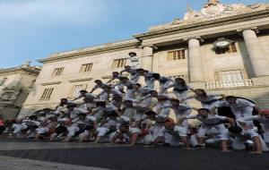 Actuació dels falcons de Vilafranca a Conferència Internacional d'ONG acreditades per la UNESCO per la Salvaguarda del Patrimoni Cultural Immaterial
