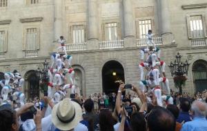 Actuació dels falcons de Vilafranca a Conferència Internacional d'ONG acreditades per la UNESCO per la Salvaguarda del Patrimoni Cultural Immaterial