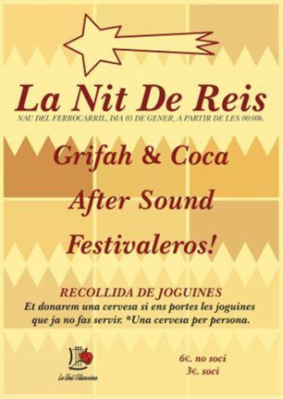 La nit de Reis a la Nau del ferrocarril 