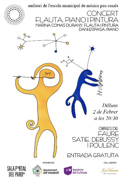 Espectacle de música i pintura a lexposició Presències