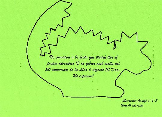 30 Aniversari Llar d'infant el Drac