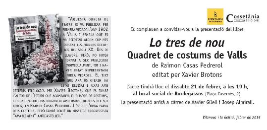 Presentació del llibre 