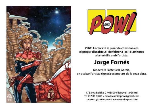 Presentació i tertúlia amb Jorge Fornés