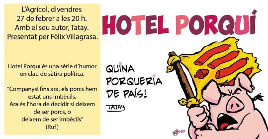 Presentació del llibre Hotel Porquí 