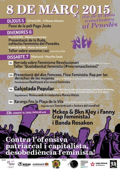 Diferents actes en motiu del Dia de la Dona