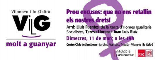 Prou excuses: que no ens retallin els nostres drets!