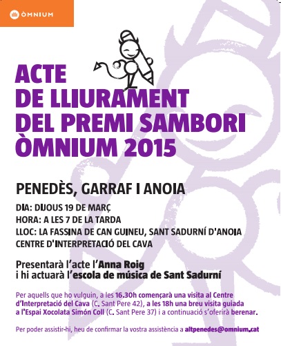 Premi Sambori Òmnium 2015
