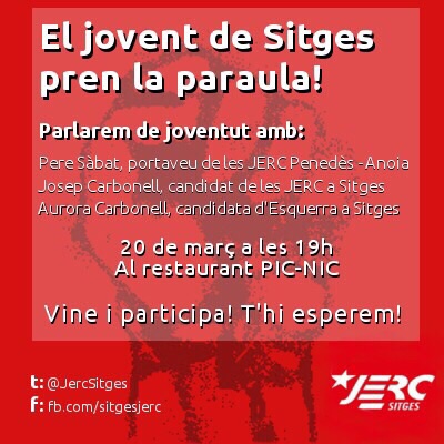 Col·loquí al restaurant el Pic-Nic de Sitges
