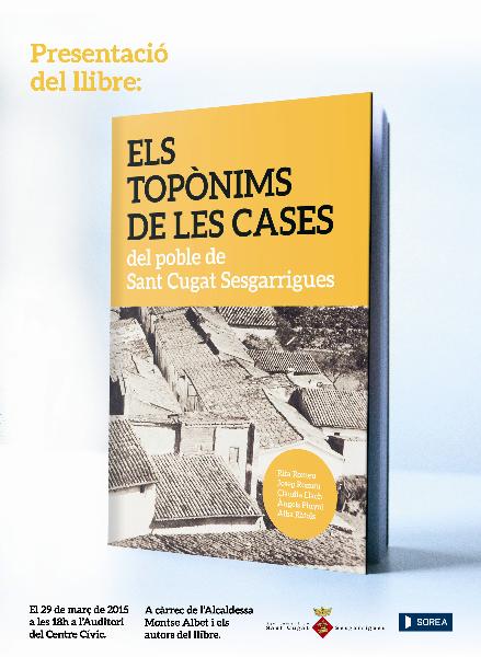 Presentació del llibre 