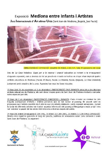 Exposició 'Mediona entre infants i artistes'