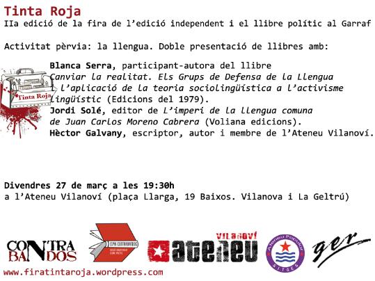  Fira de l'edició independent i el llibre polític Tinta Roja