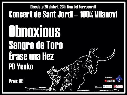 Concert de St. Jordi 100% Vilanoví