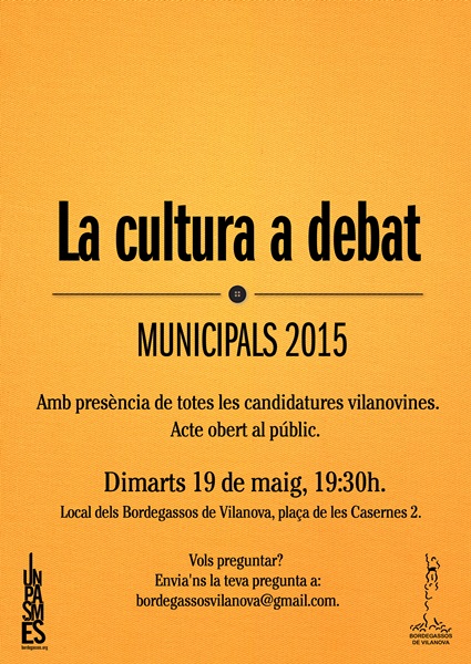 La cultura a debat, al local dels Bordegassos