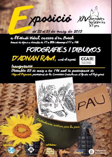 Fotografies i dibuixos de Adnan Rawi / Jornades Solidàries