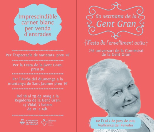 Setmana de la Gent Gran de Vilafranca 