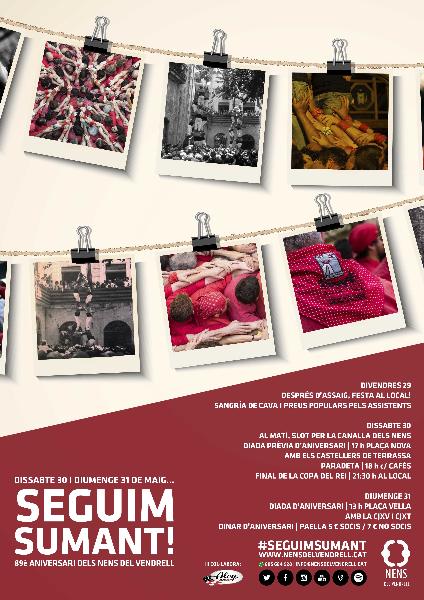 89è aniversari dels Nens del Vendrell