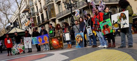 Primera Walking Gallery a Vilafranca