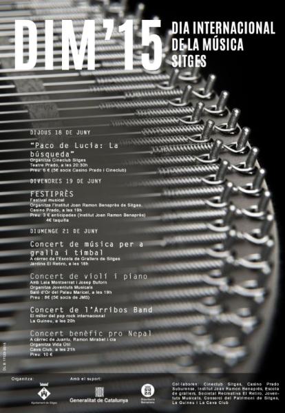 El Dia Internacional de la Música omple els escenaris de Sitges 