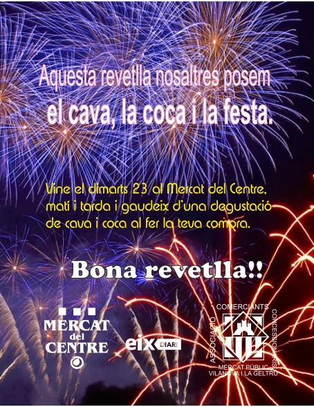 Revetlla de Sant Joan al Mercat del Centre de Vilanova i la Geltrú