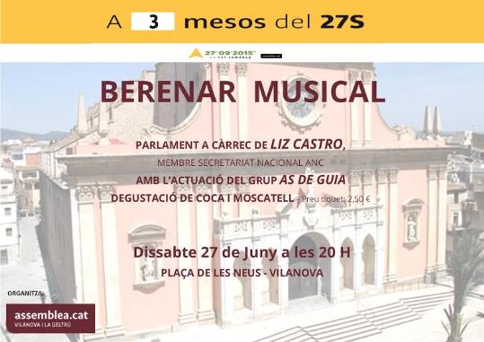 L’ANC celebra els 3 mesos pel 27o 09’ 2015”