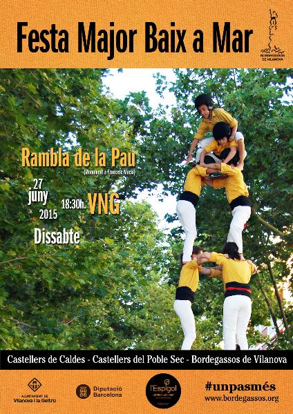 Els Bordegassos, a la festa major de Baix a Mar