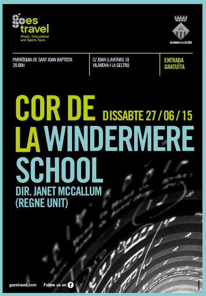 Missa cantada i concert del cor Windermere School