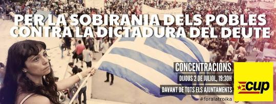 Concentració solidària
