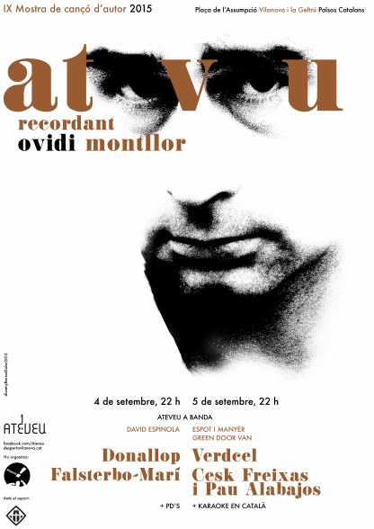 Ateveu 2015.  IX Mostra de Cançó de Cançó d’Autor