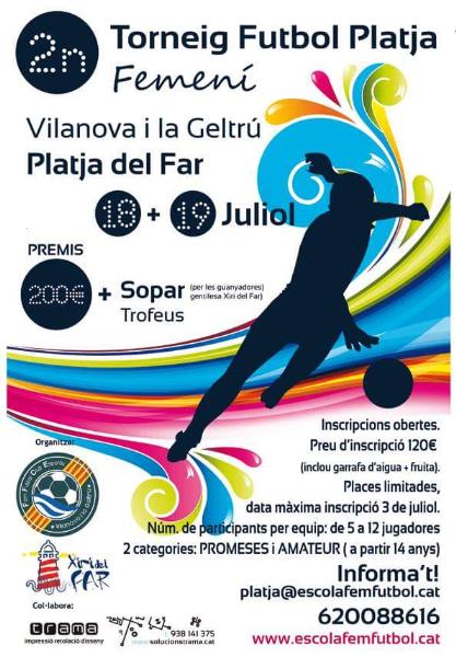 2on. Torneig de Futbol Platja Femení