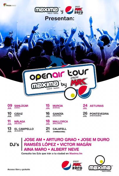 OpenAir Tour Pepsi a Calafell