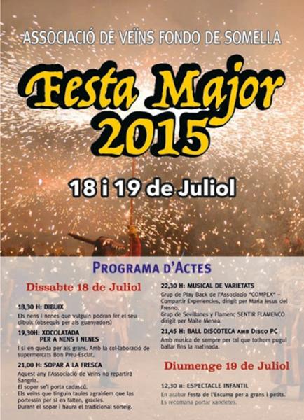 Festa Major al Fondo Somella 